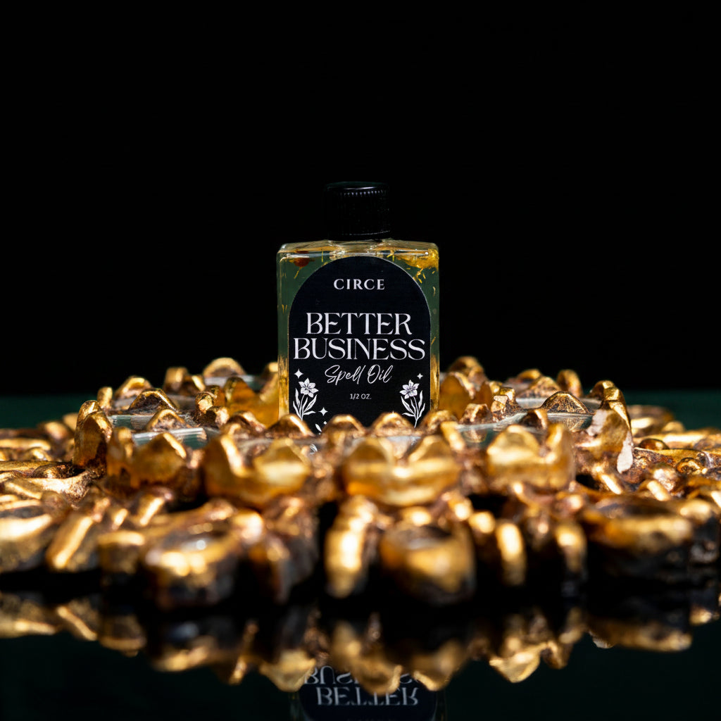 Better Business Spell Oil – Success & Entrepreneurial Ritual Oil by Circe Boutique