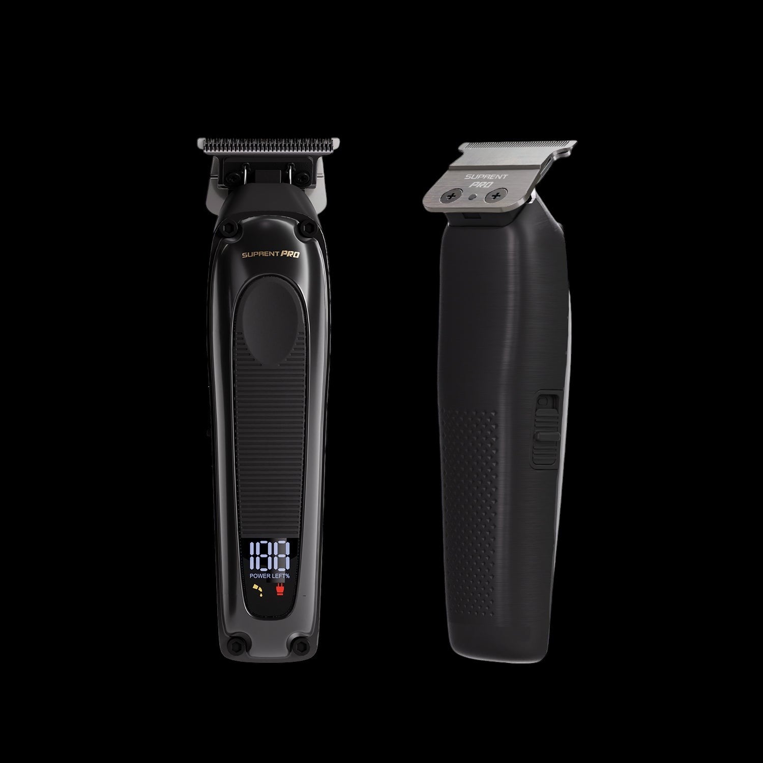 The Black Obsidian Professional Clipper and Trimmer Set - HC776BX by SUPRENT US