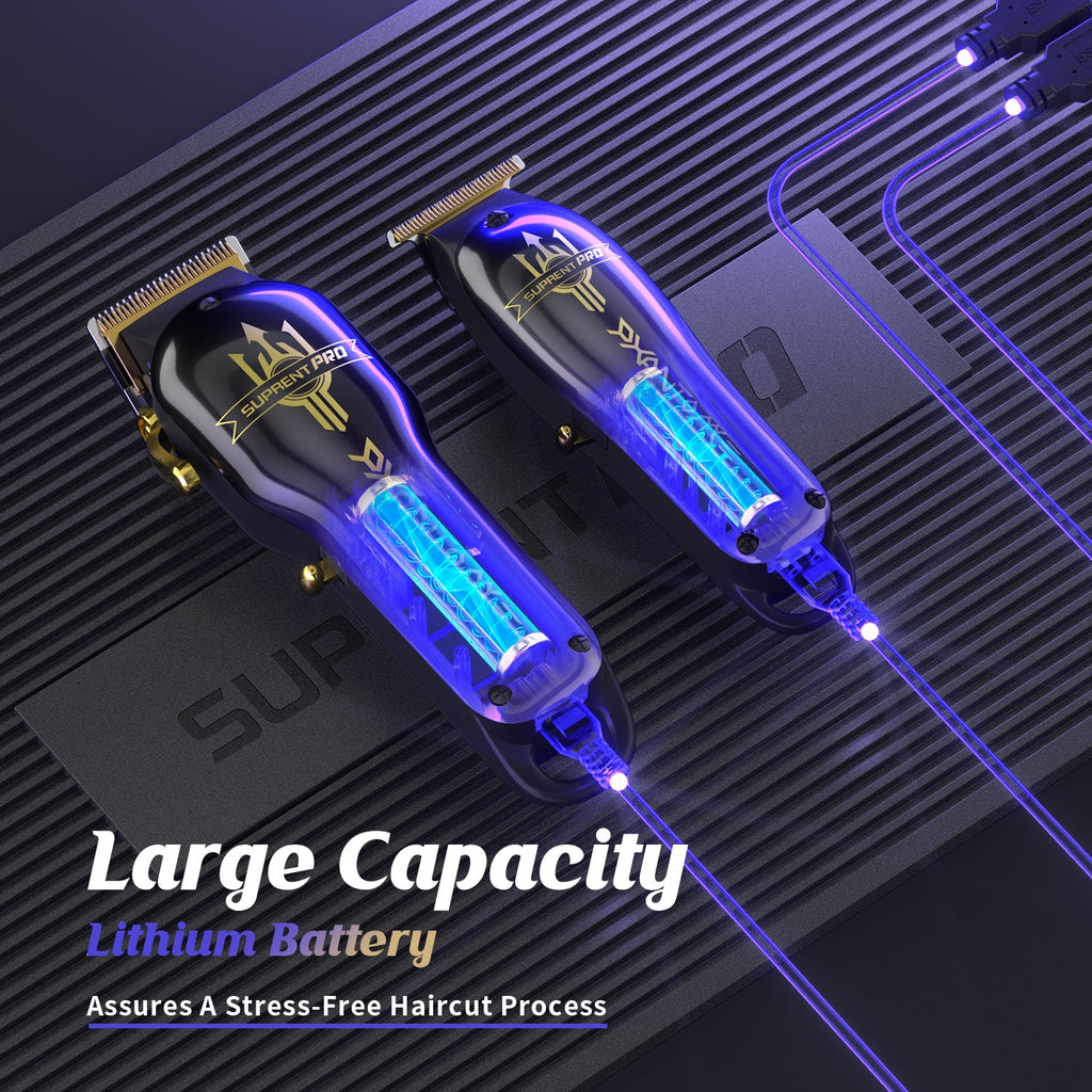 The Phantom Professional Clipper and Trimmer Set - HC616VX by SUPRENT US