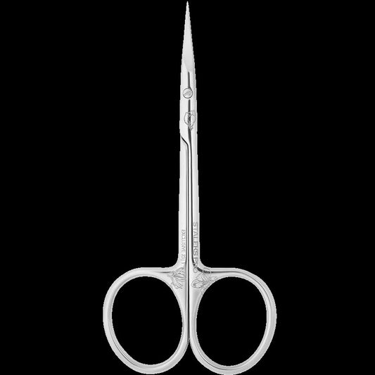 STALEKS PRO EXCLUSIVE 23 TYPE 1 PROFESSIONAL CUTICLE SCISSORS ELONGATED HANDLES MAGNOLIA SX-23/1M- STALEKS™ by kvadrat store