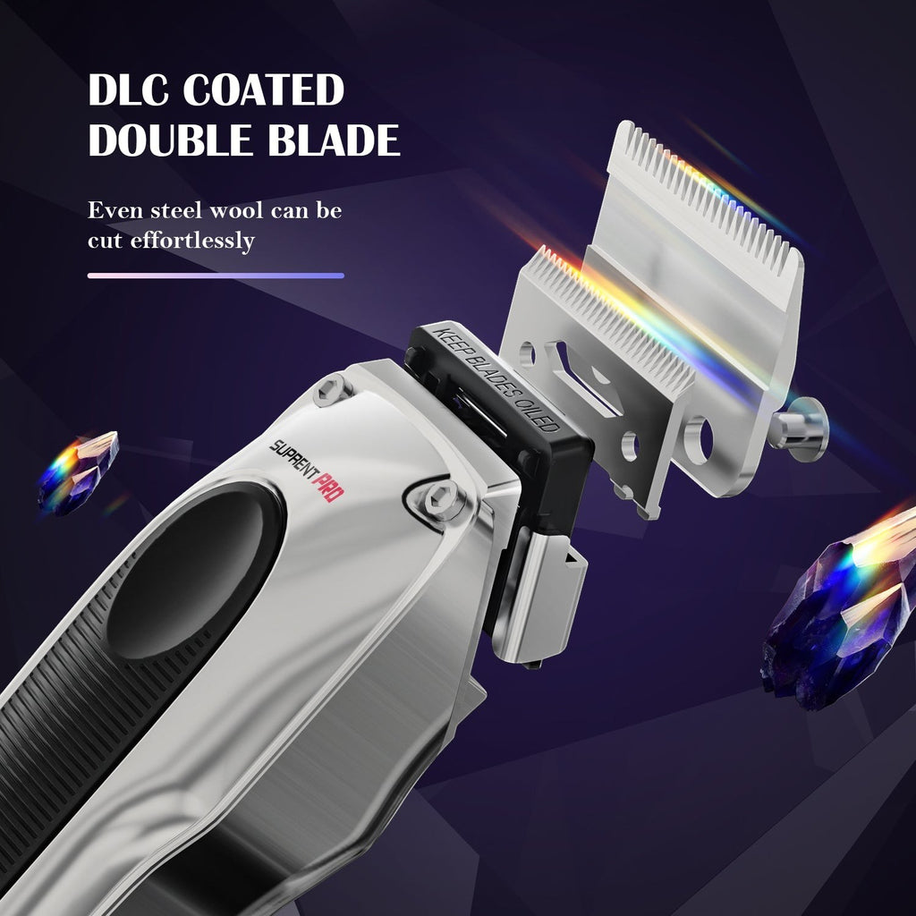 The Black Obsidian Professional Clipper and Trimmer Set - HC776SX by SUPRENT US