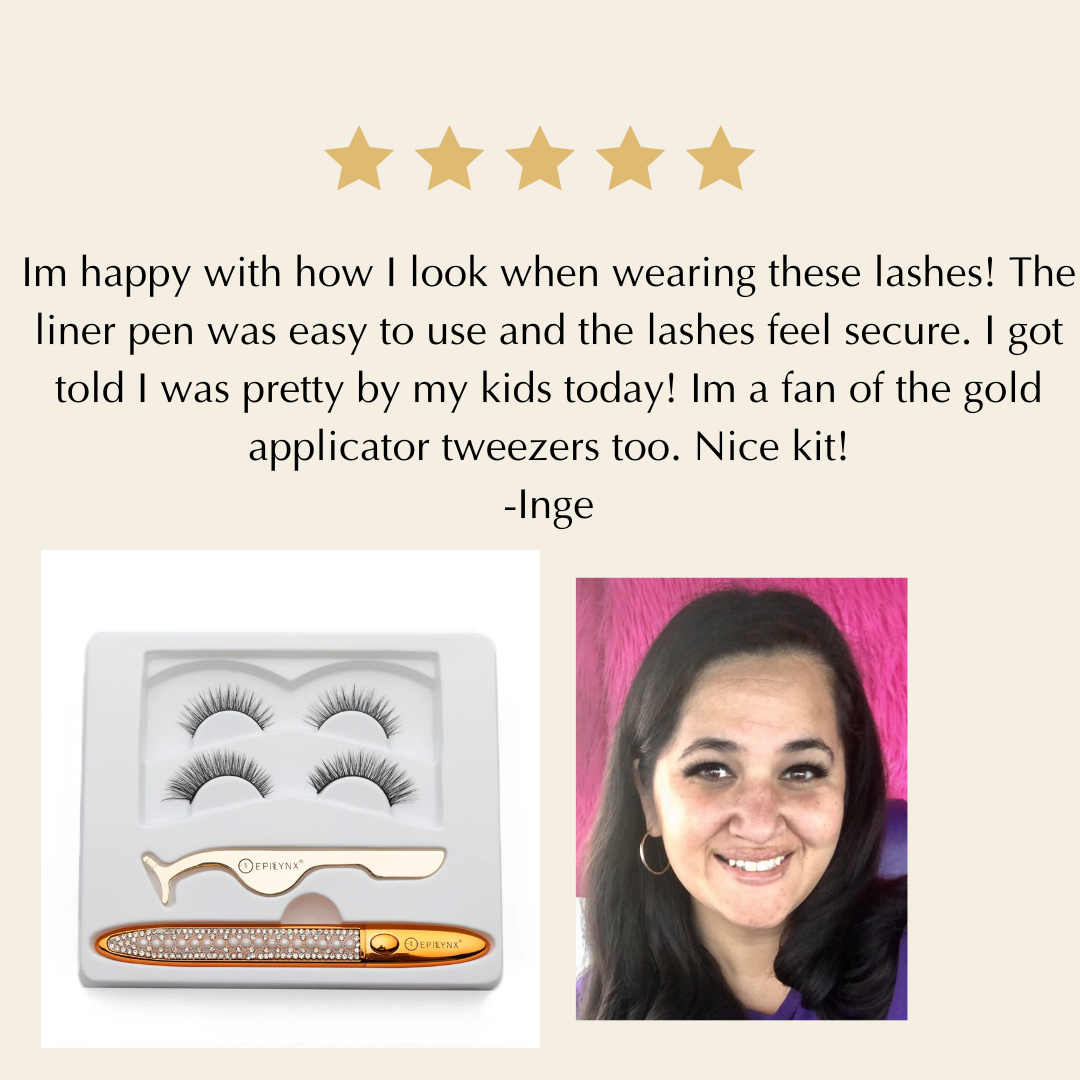 No-Glue Lash Kit – Waterproof Liner, Reusable Lashes & Vegan Formula by EpiLynx