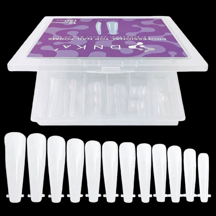 TOP NAIL FORMS BALLERINA(UPPER FORM) 120PCS - DNKa™ by kvadrat store