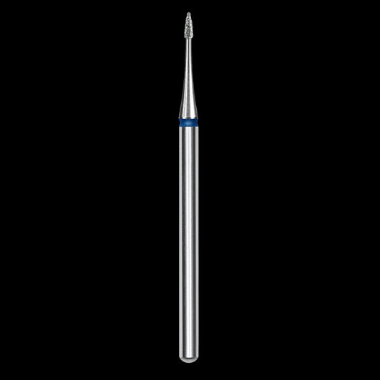STALEKS - Diamond nail drill bit, "Flame" mini, blue, EXPERT 1/3 mm (FA12B010/3) by kvadrat store