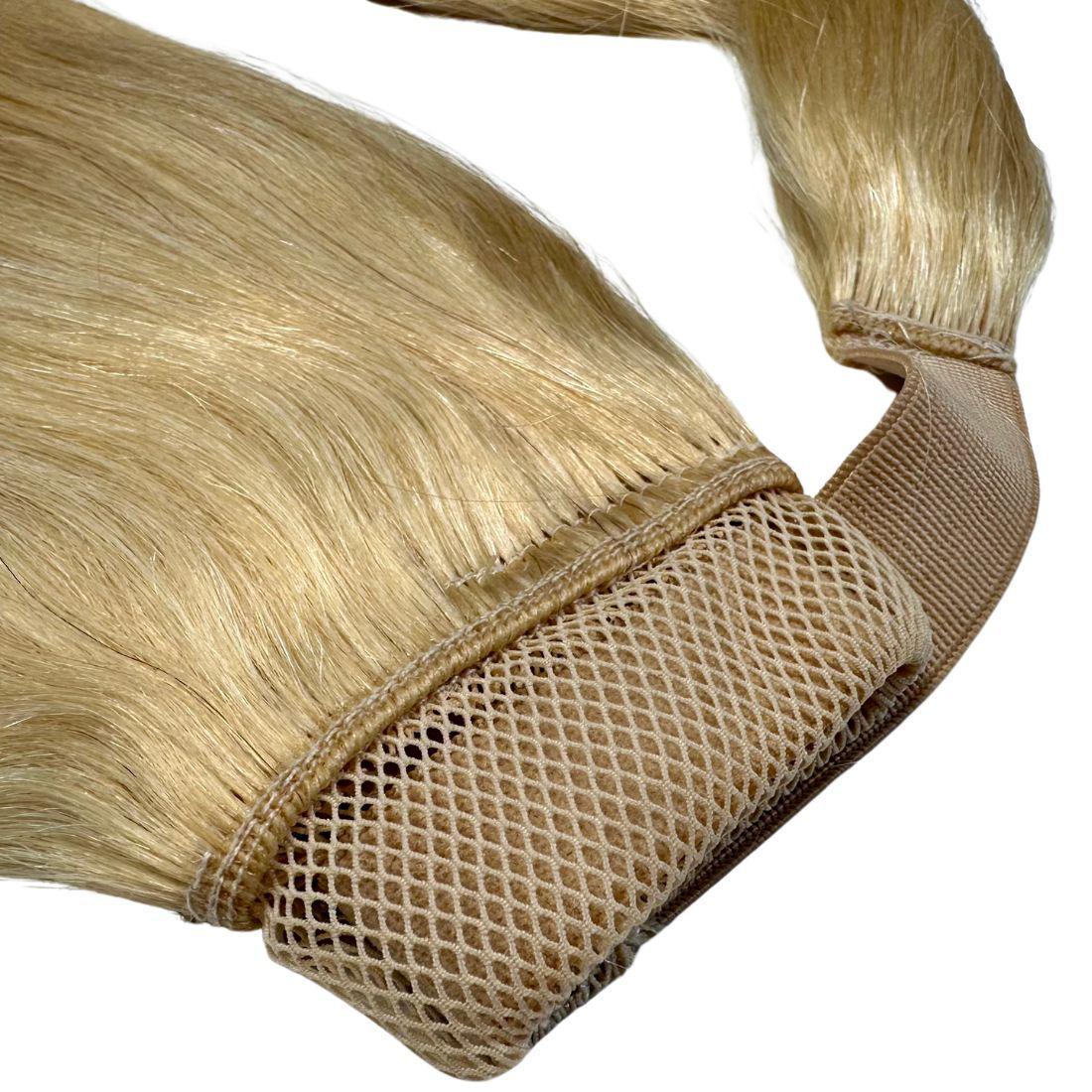 Bleach Blonde 100% Human Hair Ponytail Extension by Private Label