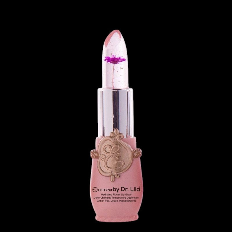 Color-Changing Flower Lip Gloss – Vegan, Gluten-Free, Hydrating Lip Balm by EpiLynx
