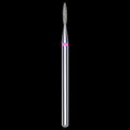 DIAMOND NAIL DRILL BIT, "FLAME", RED, HEAD DIAMETER 1.6/8MM (FA10R016/8) - STALEKS™ by kvadrat store