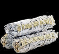 Sweetgrass w/ White Sage (Organic) Smudge Stick (4 in.) by Sacred Crystals