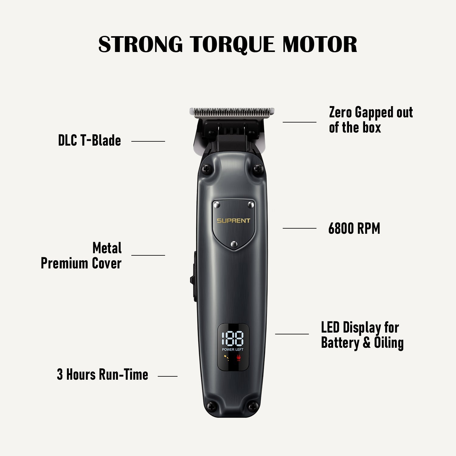 The Gray Shield Clipper and Trimmer Combo-Supplier-specific