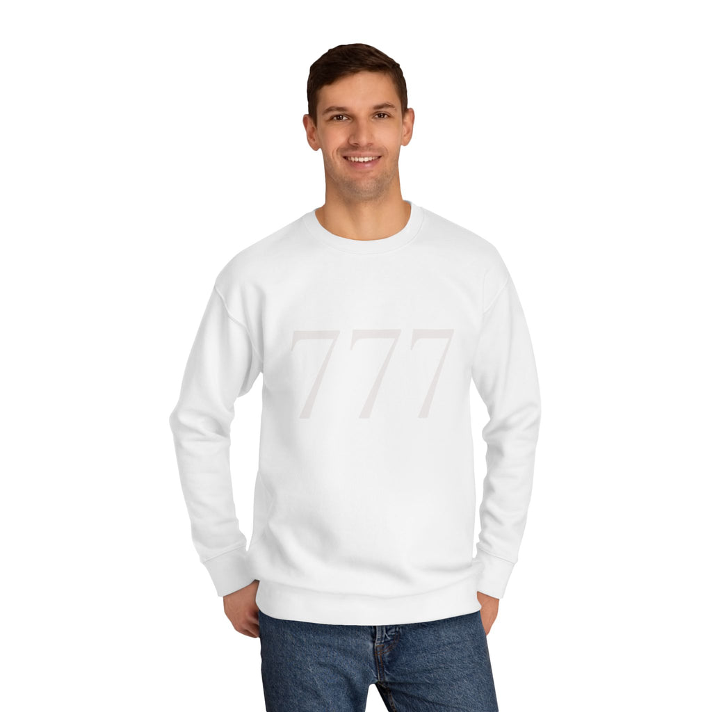 777 Crewneck Sweatshirt — White