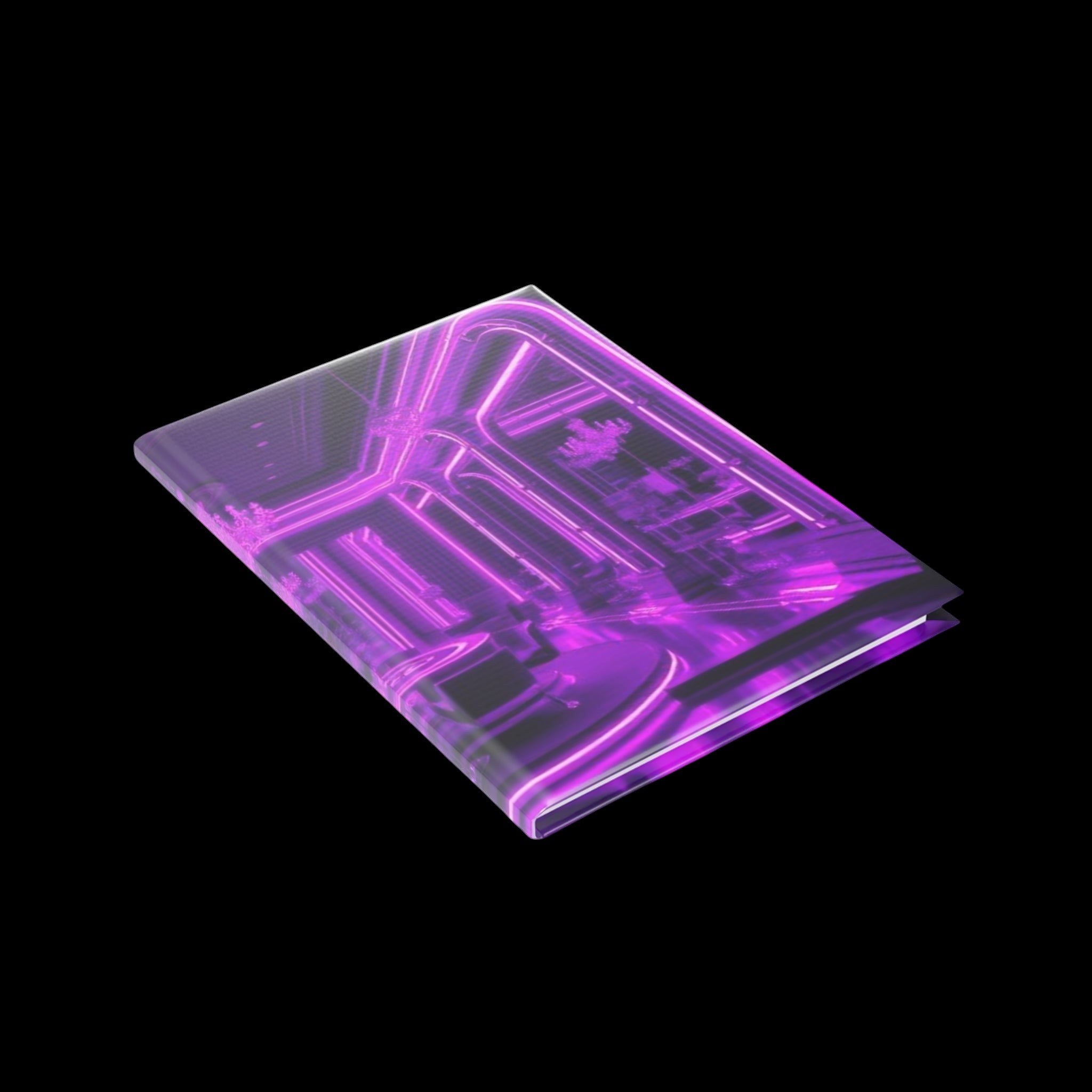 Royal Aura: Front Room Hardcover Notebook with Puffy Covers by Printify