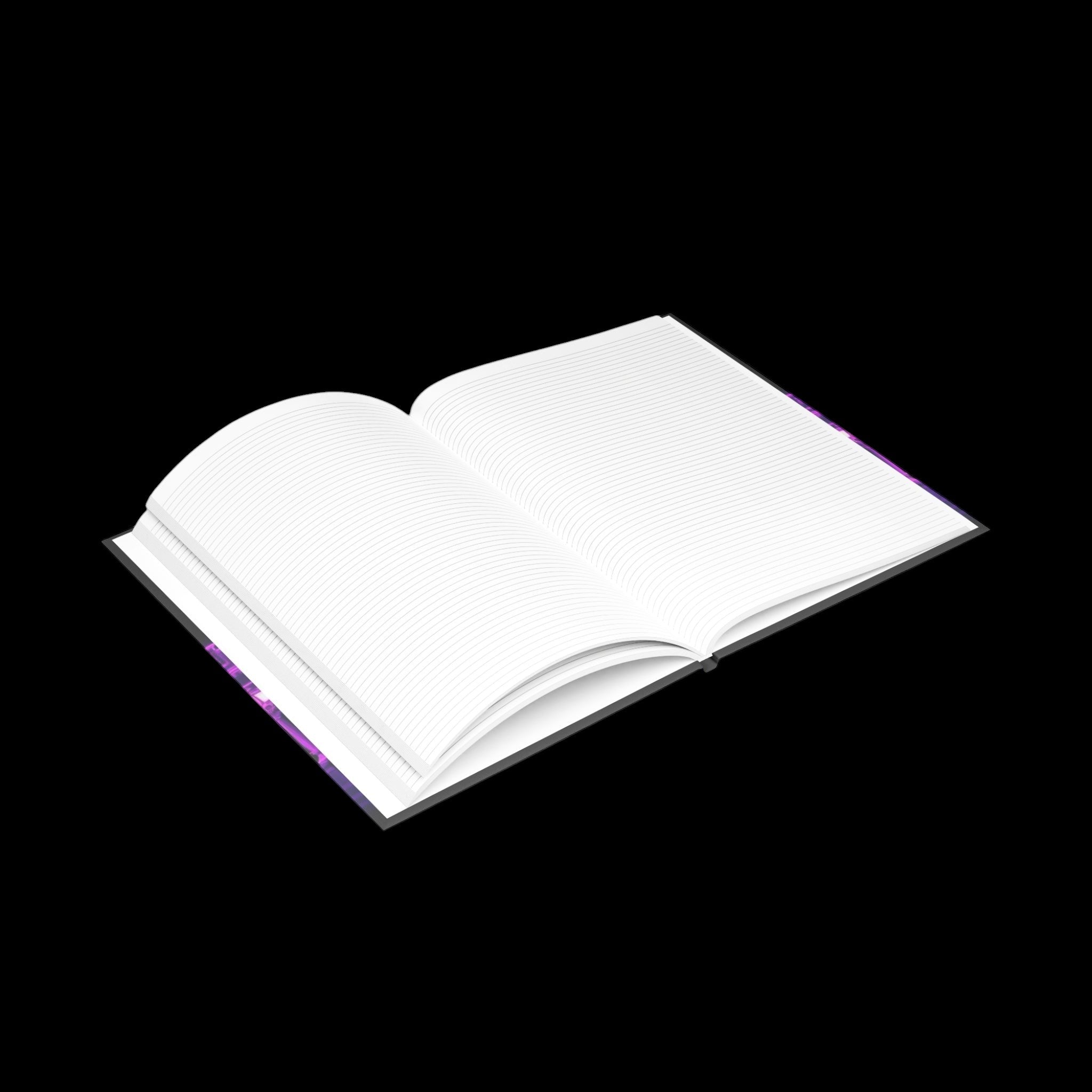 Royal Aura: Royal Palace Hardcover Notebook with Puffy Covers by Printify
