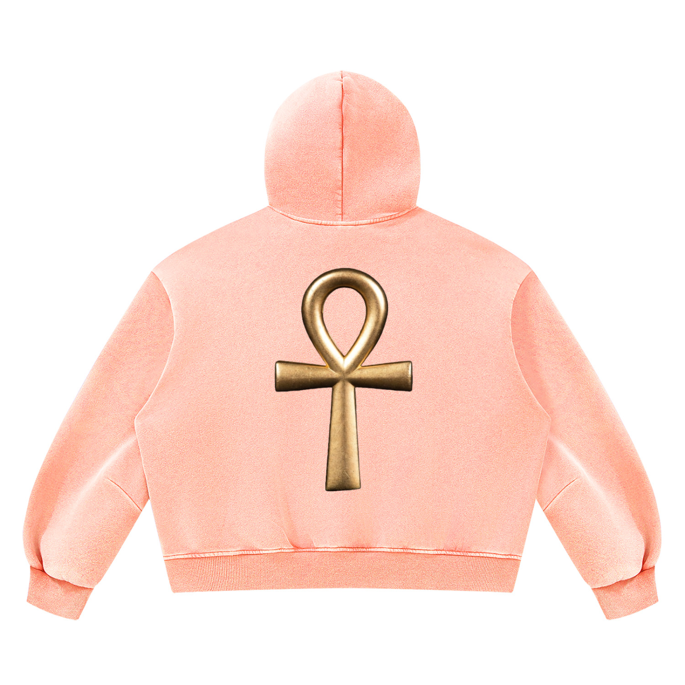Unisex Vintage Wash Boxy Fleece Hoodie