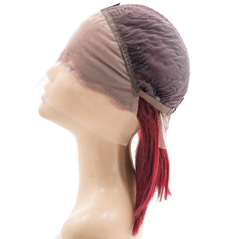 Cherry 13x4 Transparent Lace Front 100% Human Hair Bob Wig by Private Label