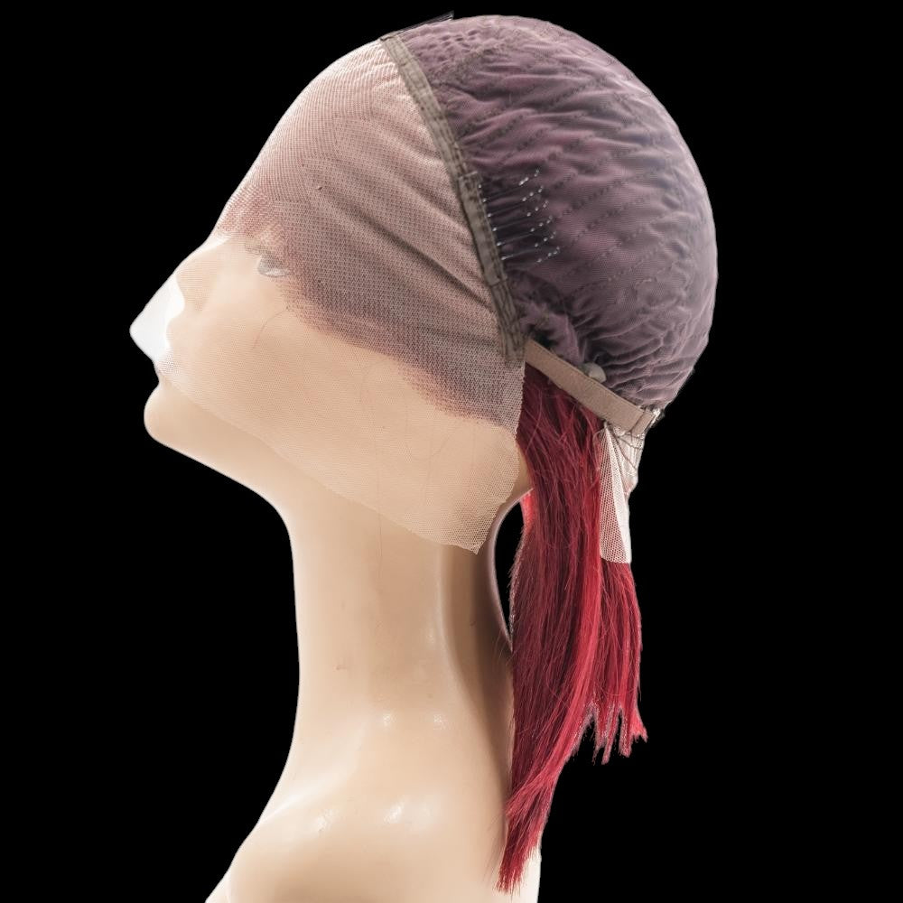 Cherry 13x4 Transparent Lace Front 100% Human Hair Bob Wig by Private Label