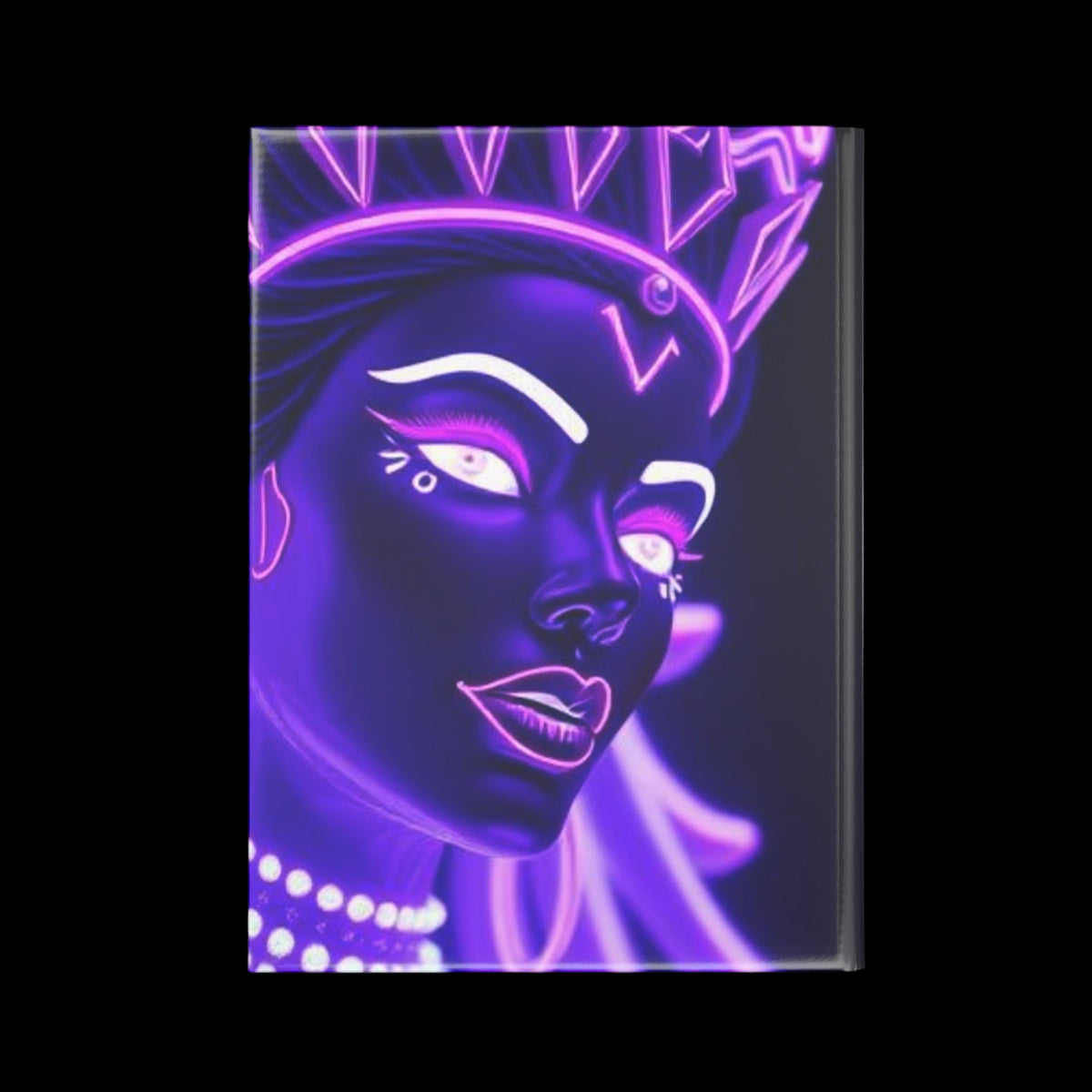 Royal Aura: Thee Empress Hardcover Notebook with Puffy Covers - AetherLux.Shop