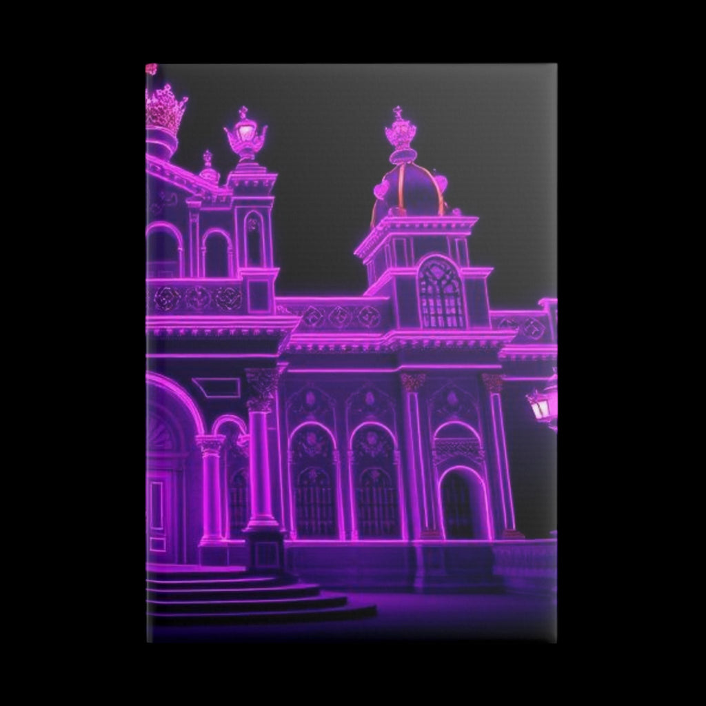 Royal Aura: Royal Palace Hardcover Notebook with Puffy Covers by Printify