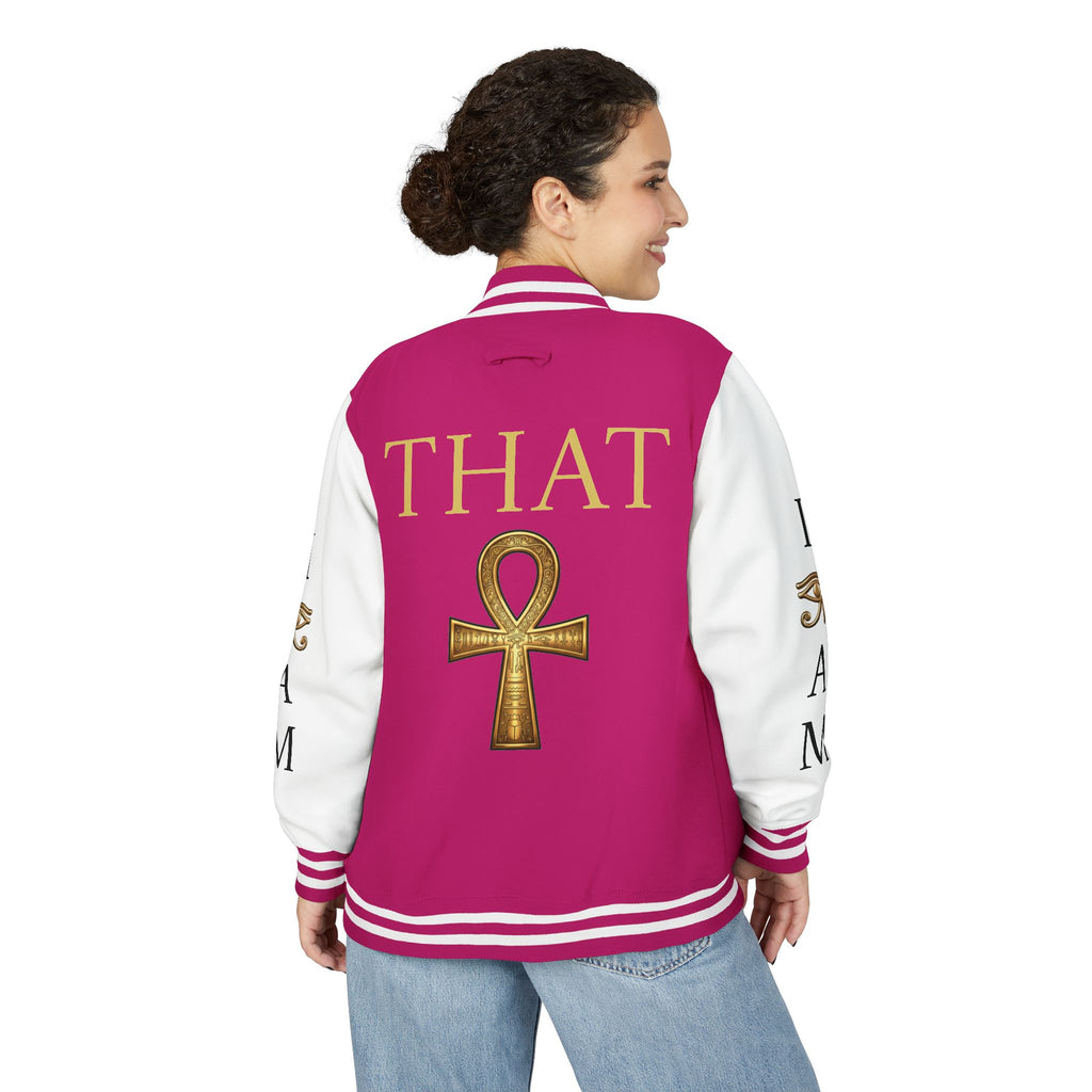 I Am That I Am Ankh Letterman Jacket