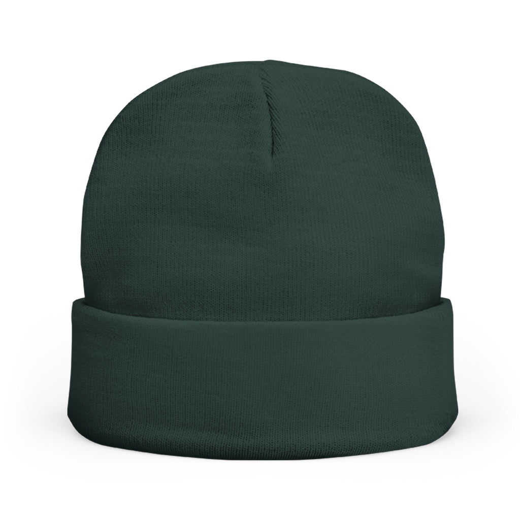 '777' Knit Beanie — Hunter Green
