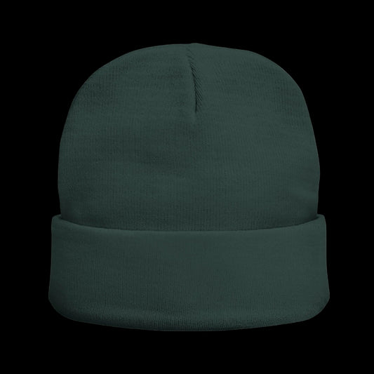 777' Knit Beanie — Hunter Green - AetherLux.Shop