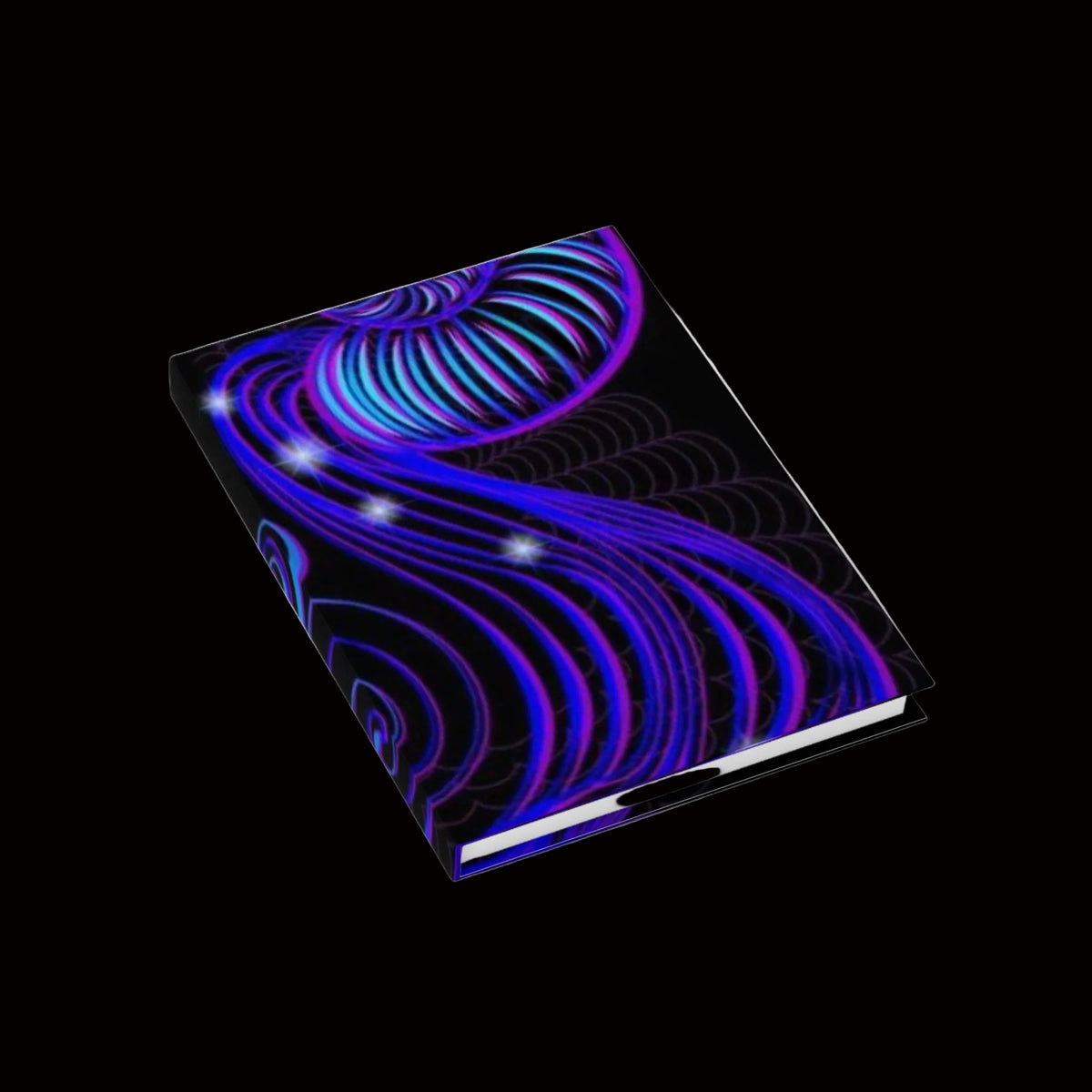 Bleu Aura: Aquarius Hard Cover Journal - Ruled Line - AetherLux.Shop