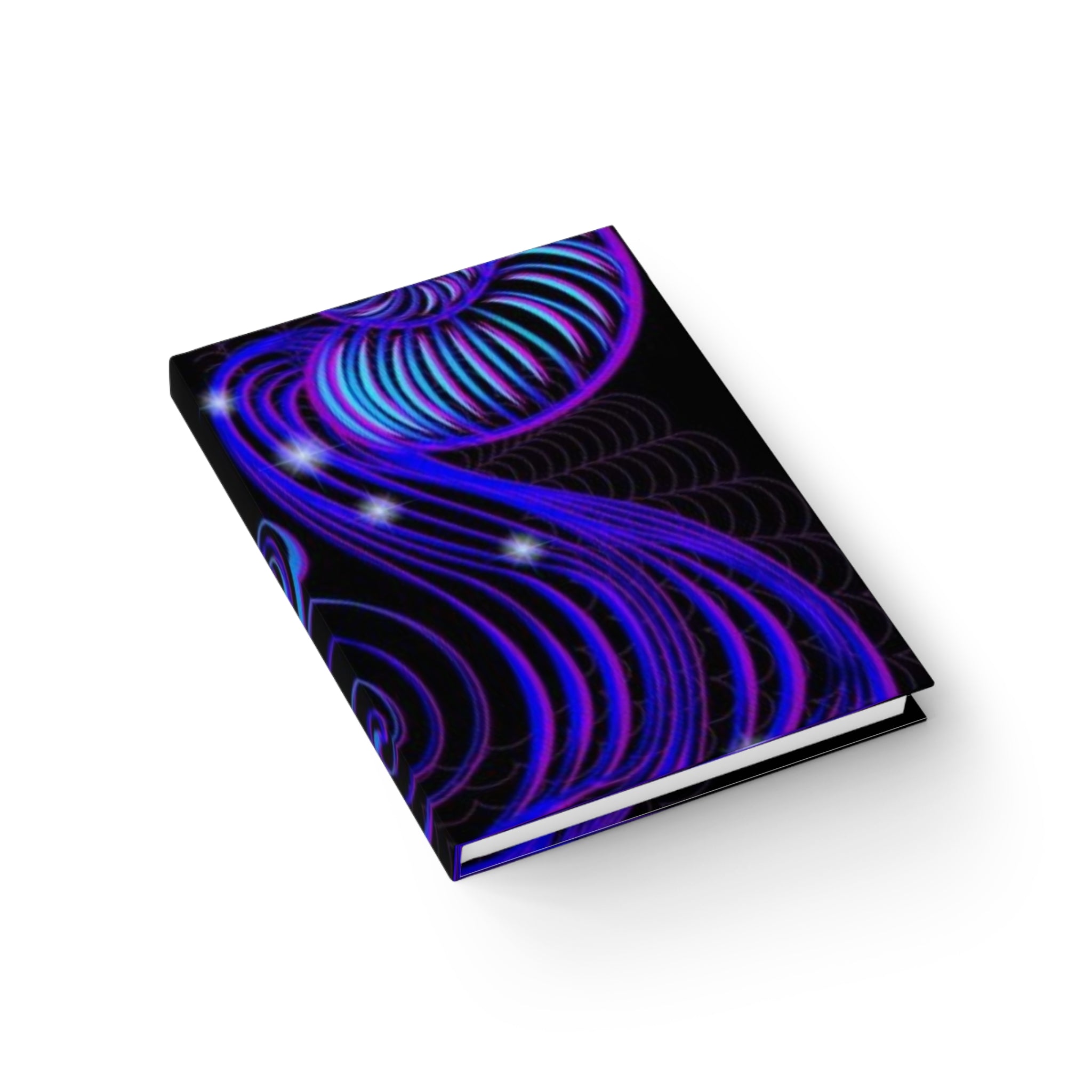 Bleu Aura: Aquarius Hard Cover Journal - Ruled Line