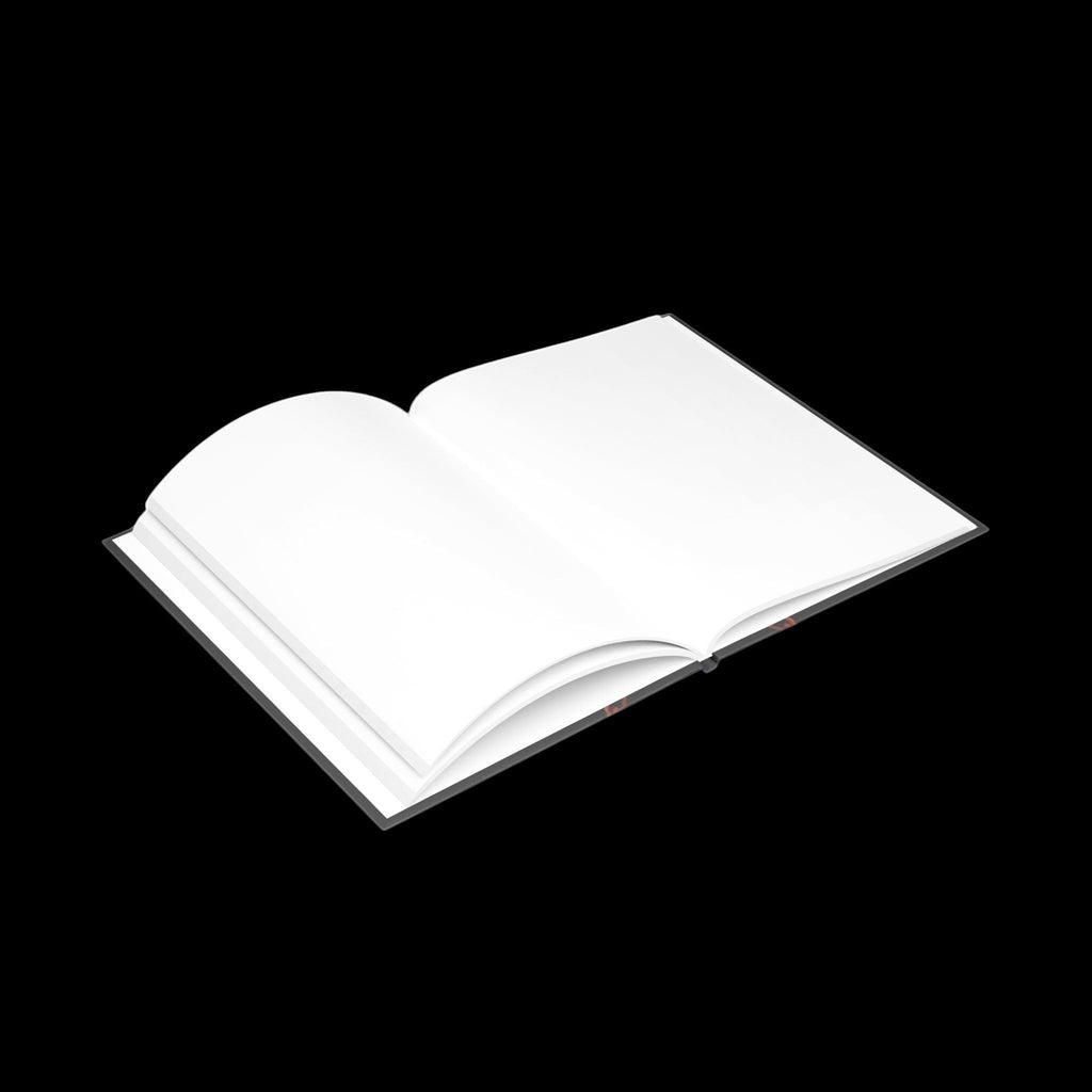 Royal Aura: Black Sheep Hardcover Notebook with Puffy Covers by Printify
