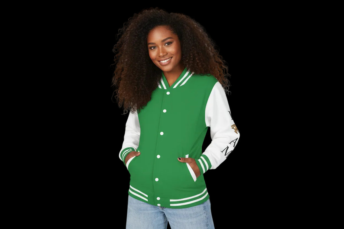 I Am That I Am Ankh Letterman Jacket - AetherLux.Shop