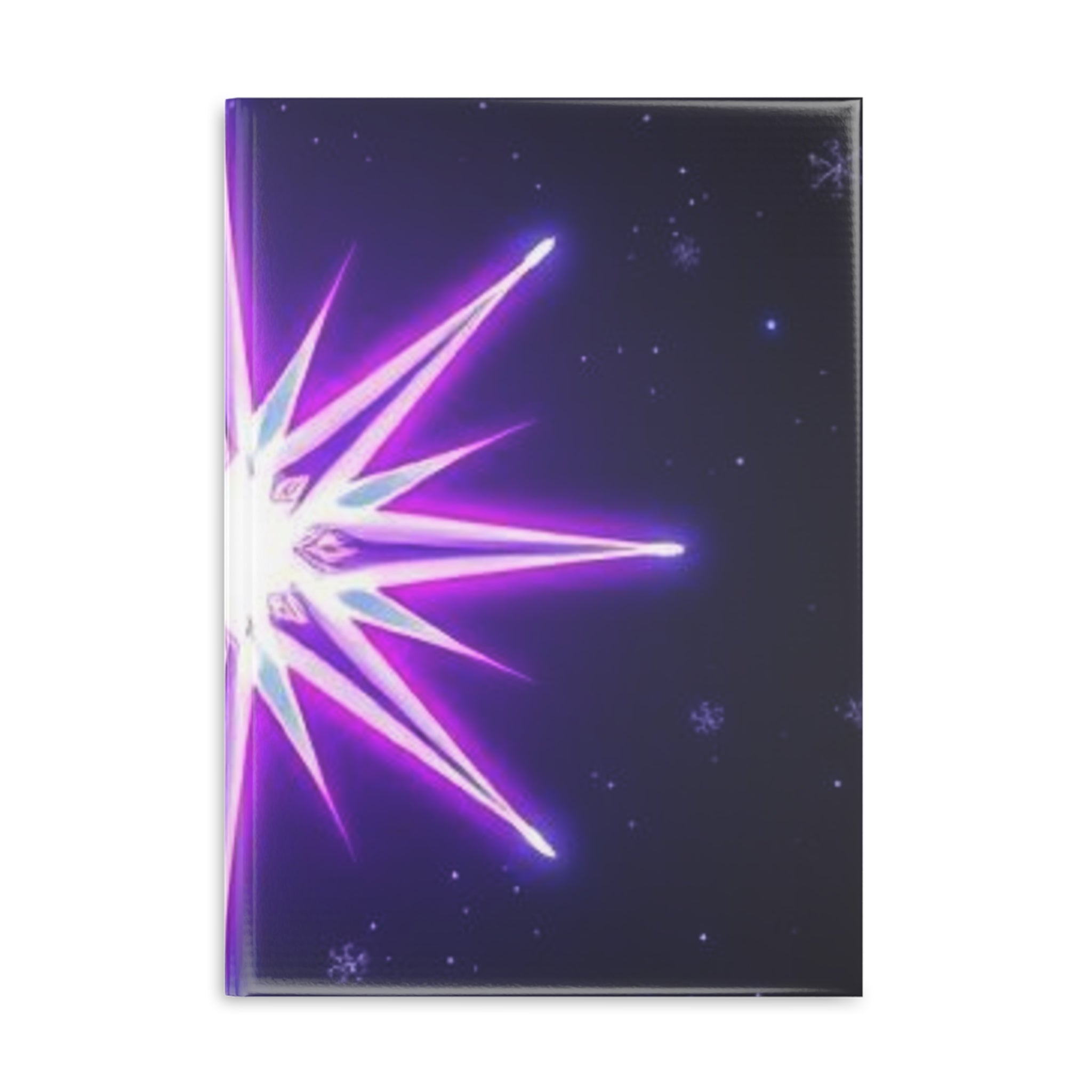 Royal Aura: Yule Star Glow Hardcover Notebook with Puffy Covers