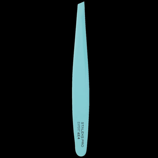 STALEKS PRO EXPERT 65 TYPE 4 EYEBROW TWEEZERS SLANT TE-65/4 - STALEKS™ by kvadrat store