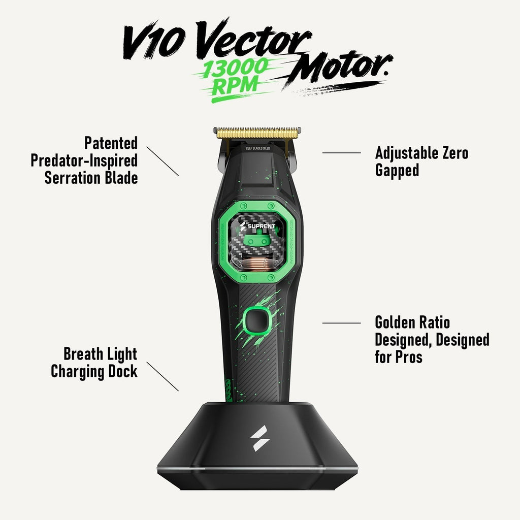 The Fangs V10 Vector Motor Hair Trimmer by SUPRENT US