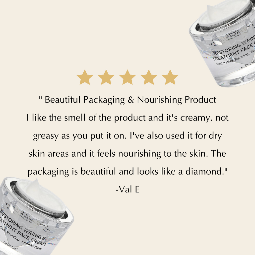 Restoring Wrinkle Treatment Face Cream – Vegan, Hypoallergenic, Gluten-Free Anti-Aging Formula by EpiLynx