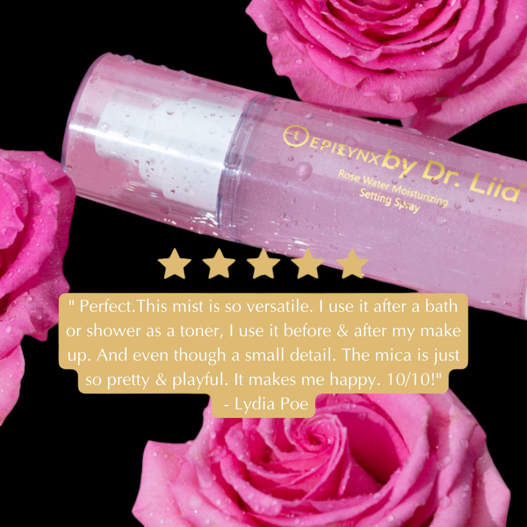 Rosewater Facial Toner - Hydrates, Tones and Minimizes Pores by EpiLynx
