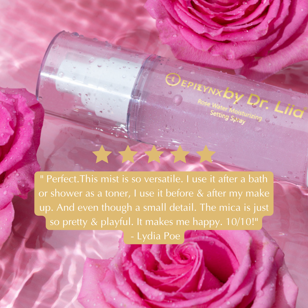 Rosewater Facial Toner - Hydrates, Tones and Minimizes Pores by EpiLynx
