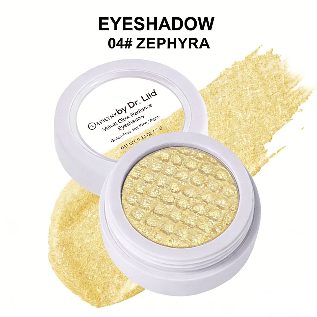 Velvet Glow Radiance Eyeshadow - Vegan, Gluten-Free, Nut-Free, Egg-Free by EpiLynx