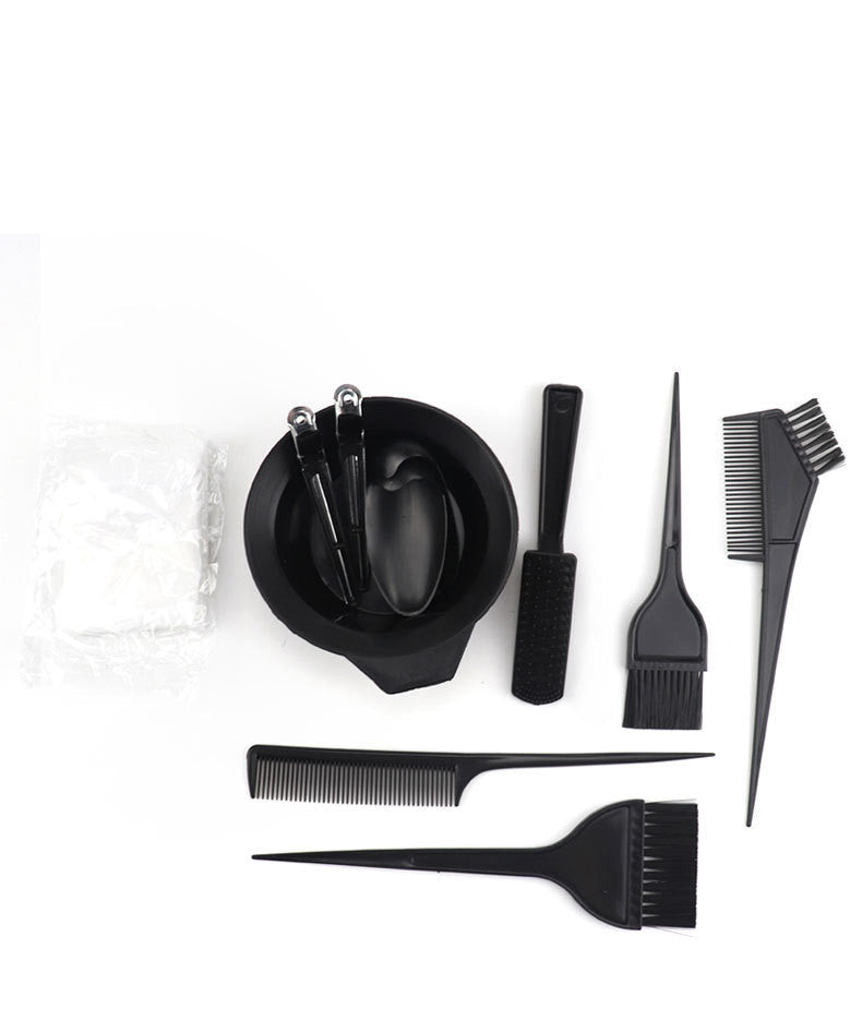 Hair Color Tool Set 11 Pieces Hair Salon Comb Brush Disposable