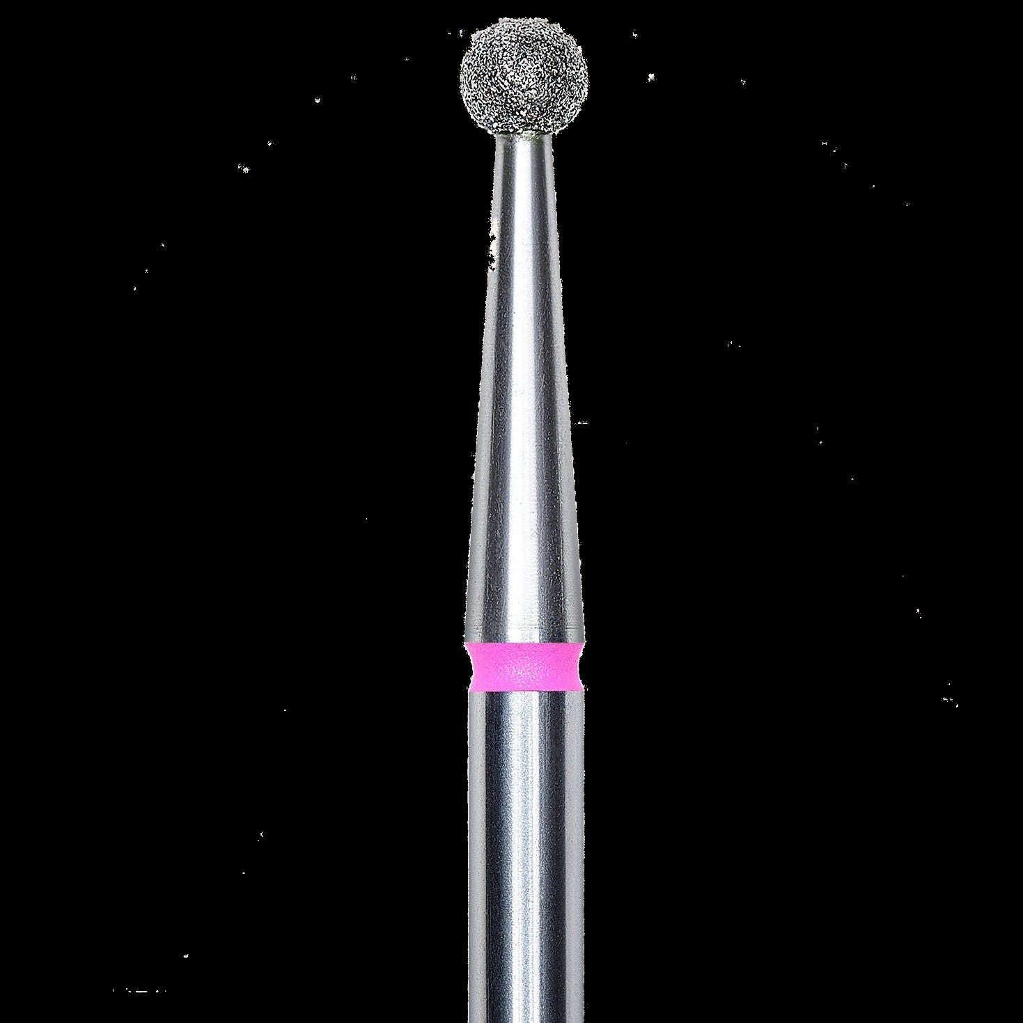DIAMOND NAIL DRILL BIT, "BALL", RED, HEAD DIAMETER 3.5MM (FA01R035) - STALEKS™ by kvadrat store