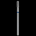 DIAMOND NAIL DRILL BIT, "CYLINDER", BLUE, HEAD DIAMETER 2.5 MM/WORKING PART 6.5 MM (FA30B023/6.5) - STALEKS™ by kvadrat store