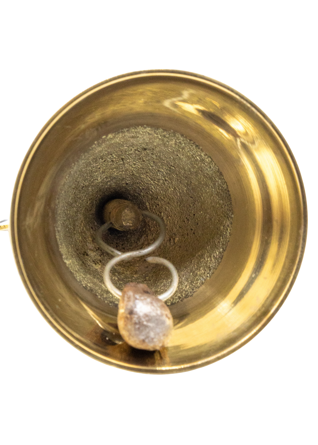 4" Brass Triple Moon Altar Bell