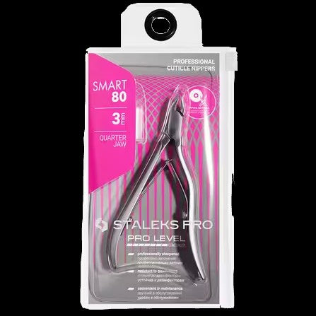 STALEKS PROFESSIONAL CUTICLE NIPPERS STALEKS PRO SMART 80 3 MM- NS-80-3 STALEKS™ by kvadrat store