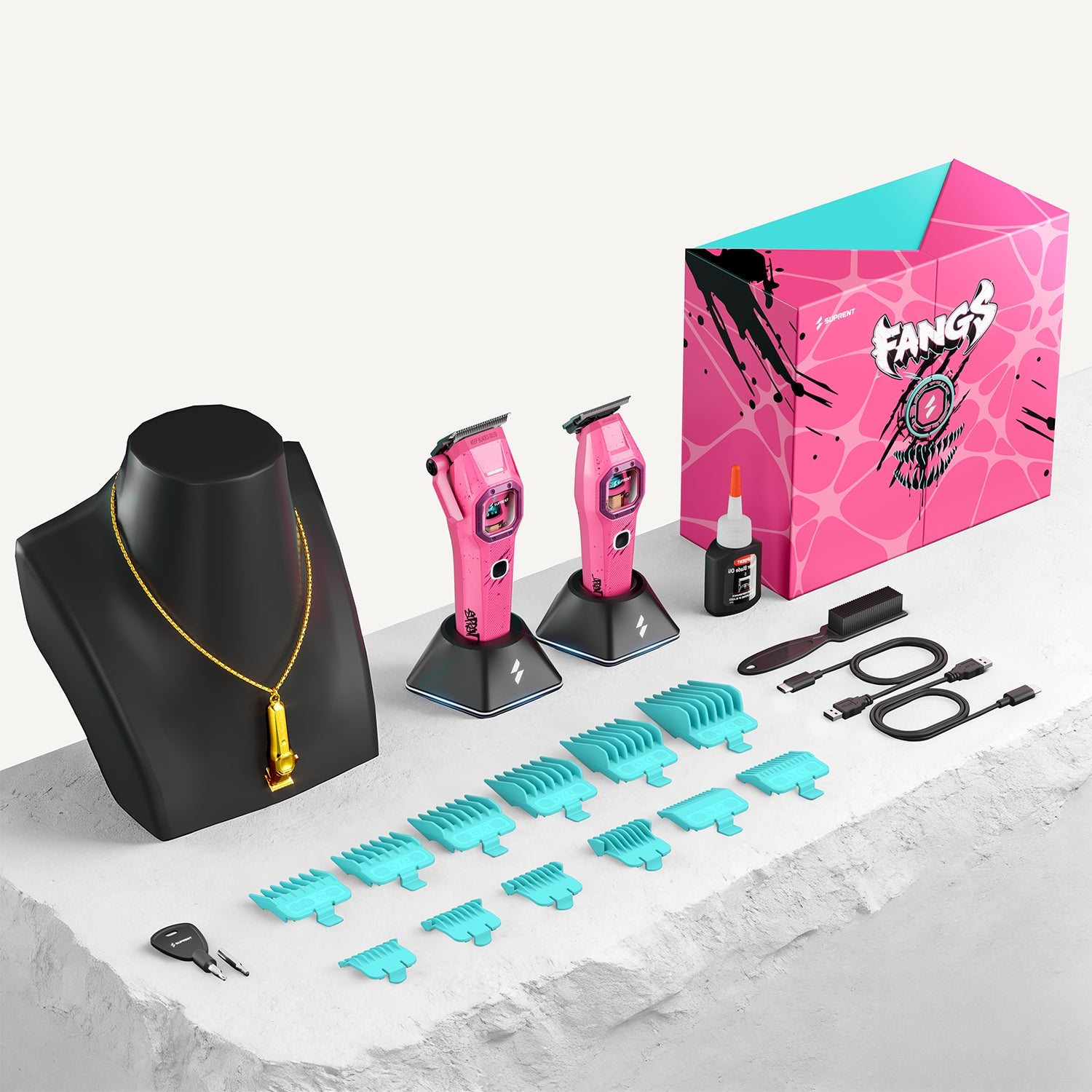 The Vice Edition Fangs Clipper and Trimmer Set-Supplier-specific