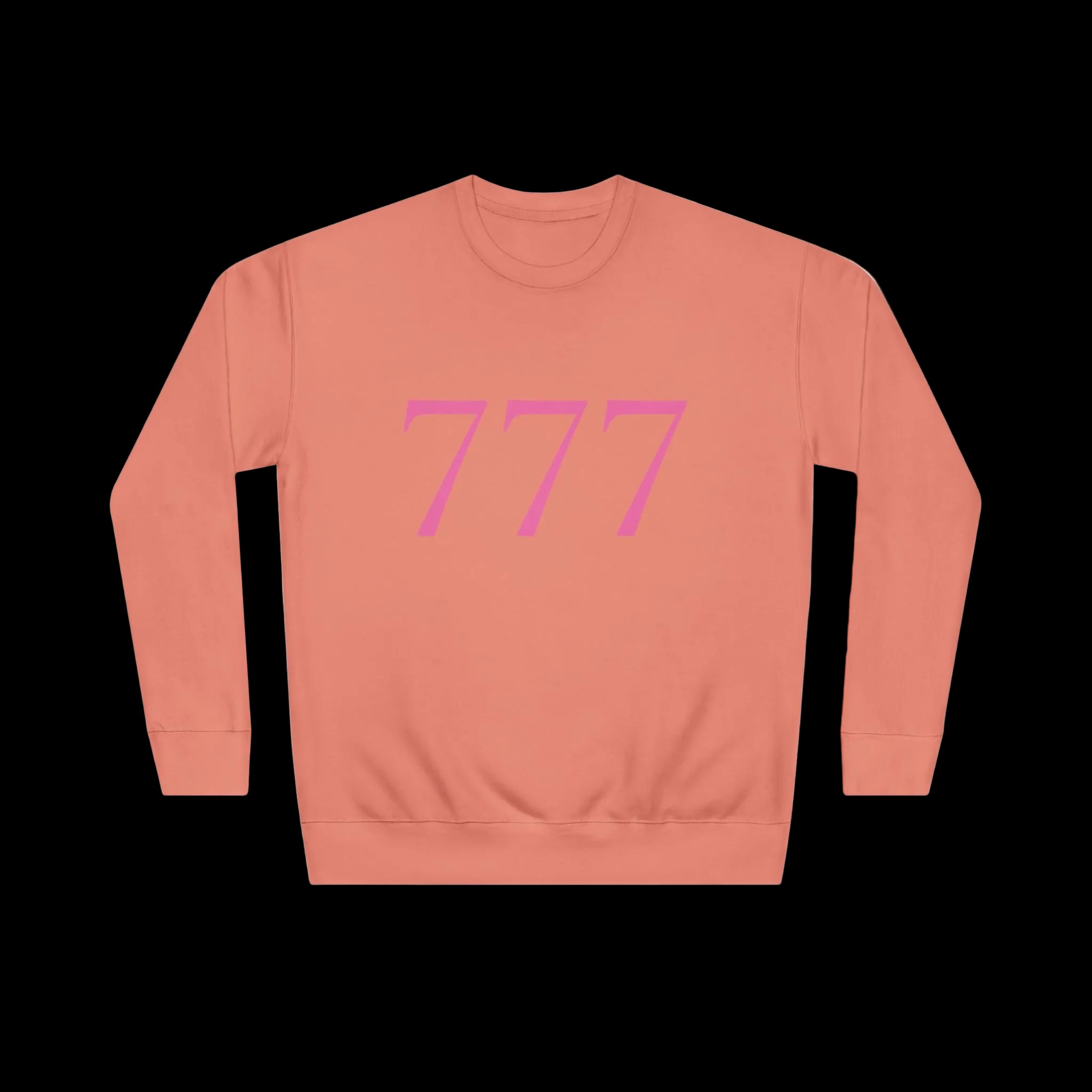 777 Crewneck Sweatshirt — Dusty Rose