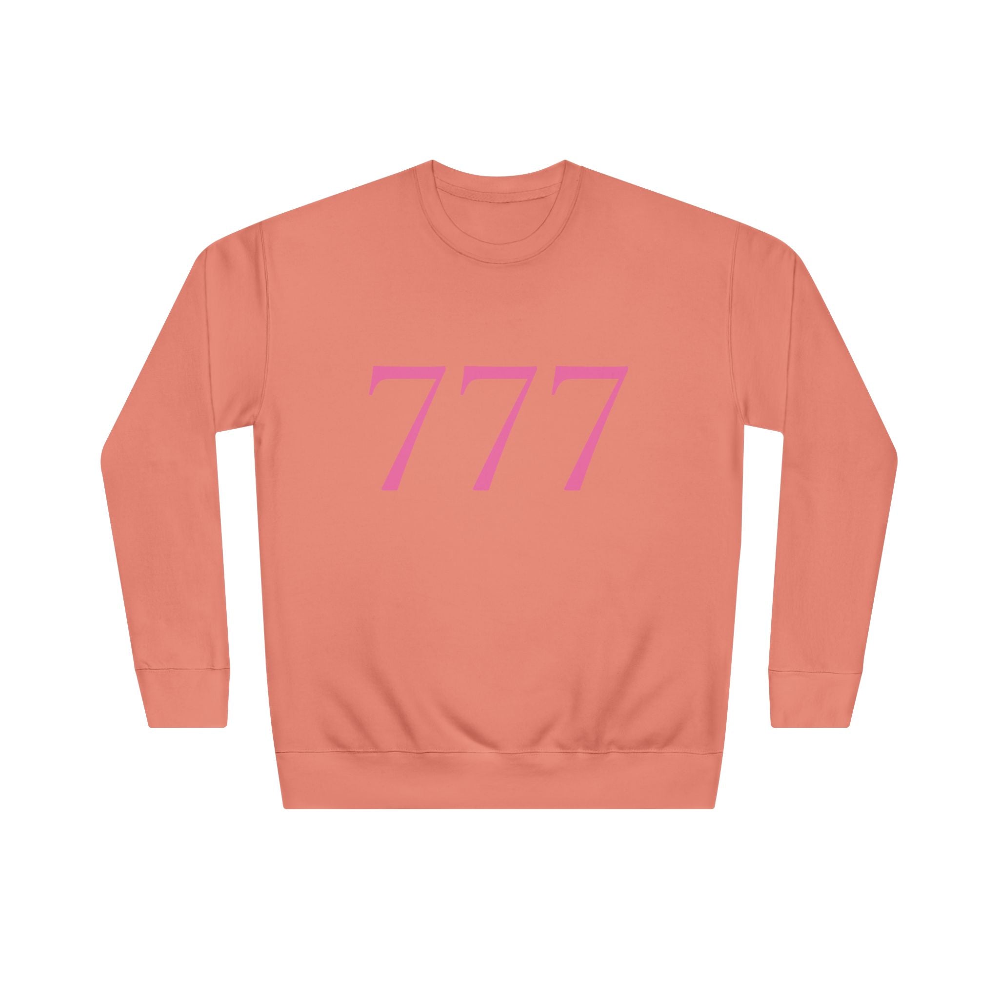 777 Crewneck Sweatshirt — Dusty Rose
