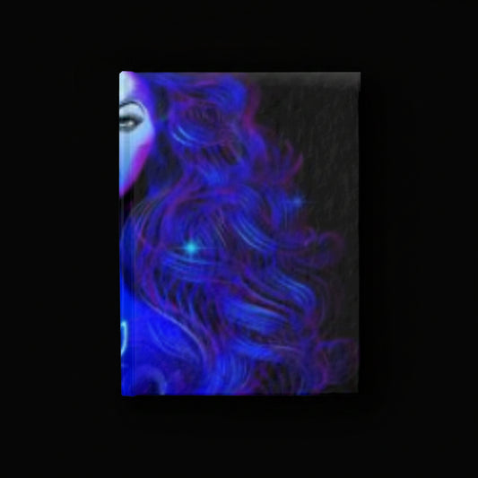 Bleu Aura: Virgo Hard Cover Journal - Ruled Line - AetherLux.Shop