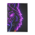 Royal Aura: Lone Wolf Hardcover Notebook with Puffy Covers