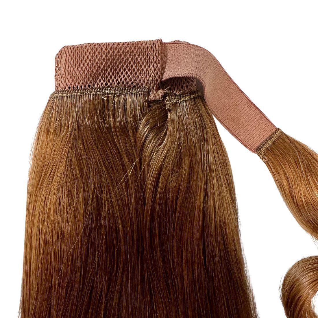 Auburn 100% Human Hair Ponytail Extension by Private Label