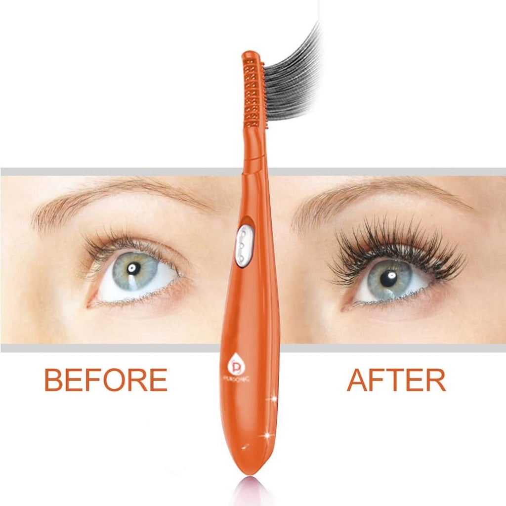 Heated Eyelash Curler With Comb, Provides Long Lasting Curl In Seconds by Pursonic by VYSN