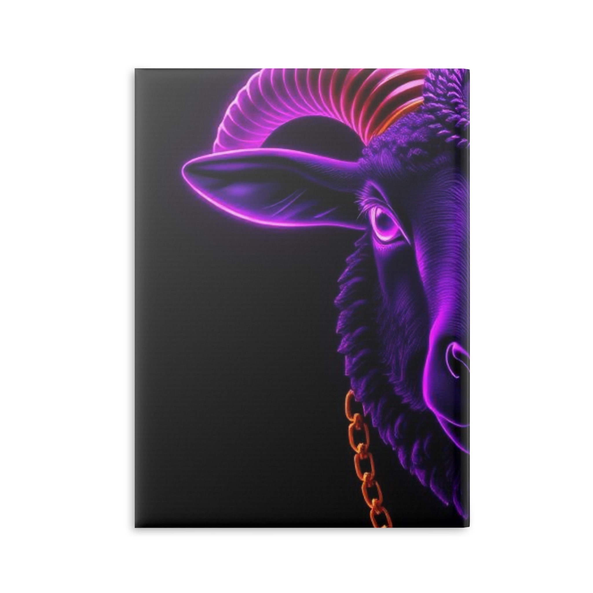 Royal Aura: Black Sheep Hardcover Notebook with Puffy Covers