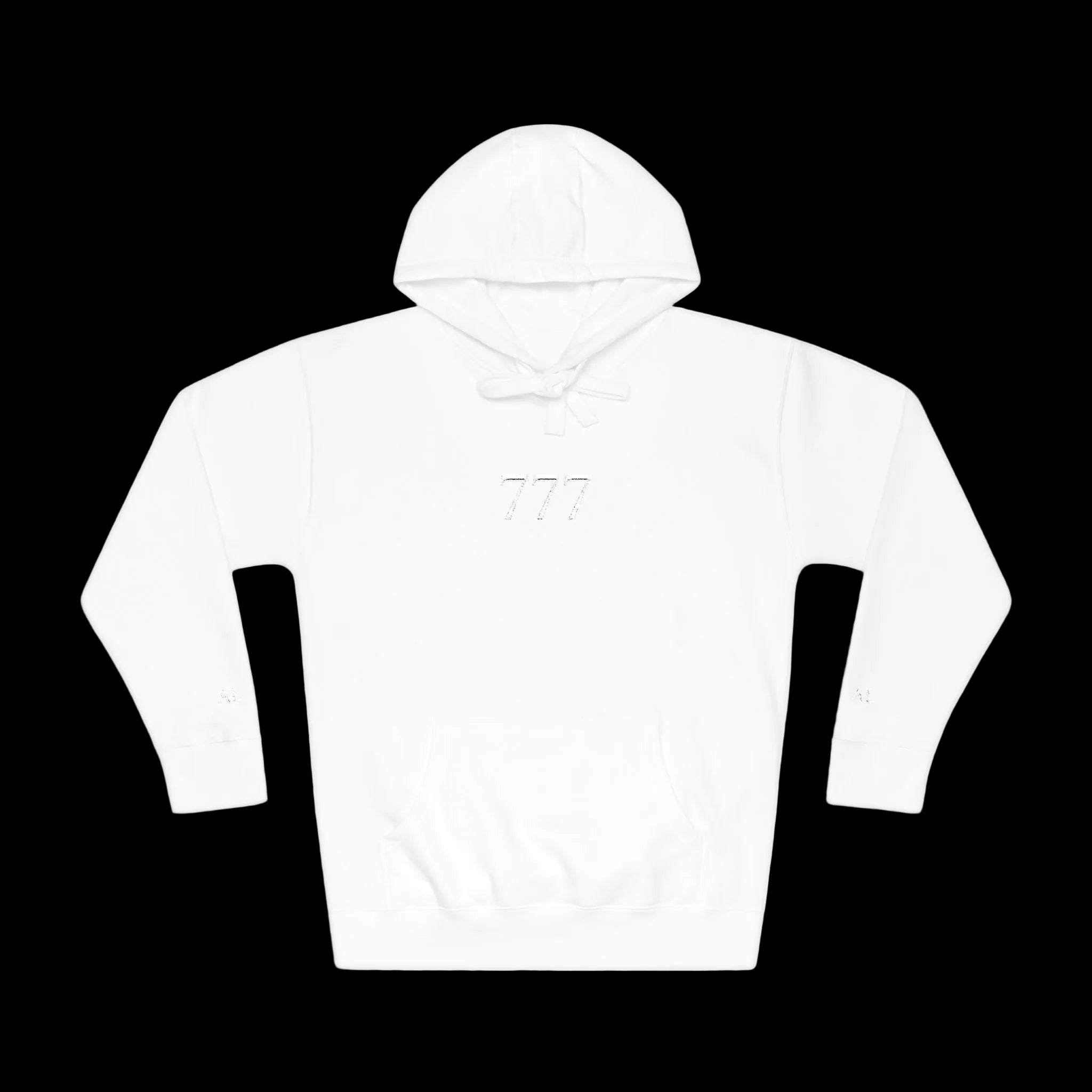 Lucky 777 Hoodie — White