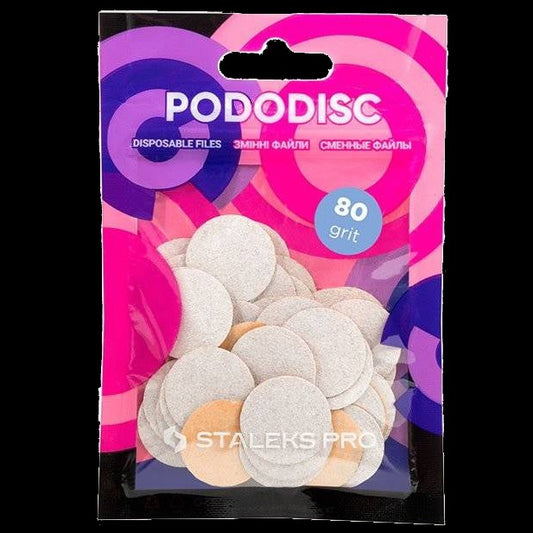 Staleks - Refill Pads for Pedicure Disk PRO M (50pcs) PDF-20 by kvadrat store